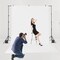 Adjustable Backdrop Stand Carbon Steel Photography Studio Frame